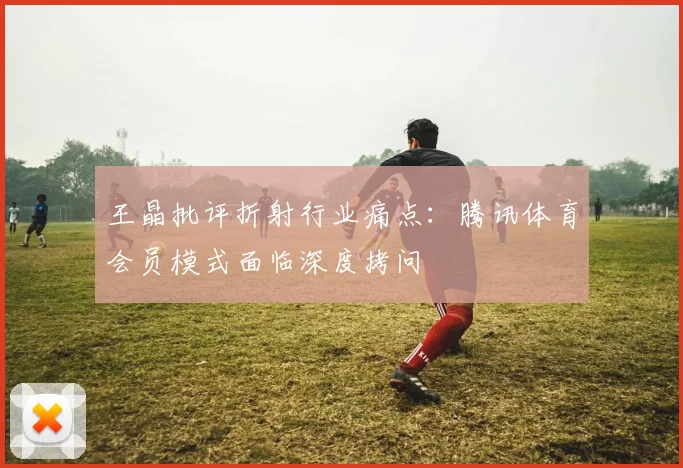 王晶批评折射行业痛点:腾讯体育会员模式面临深度拷问
